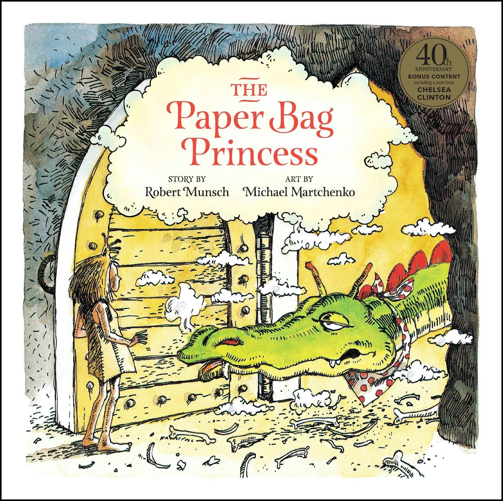 Book cover image for The Paper Bag Princess 40th anniversary edition ISBN: 9781773213439